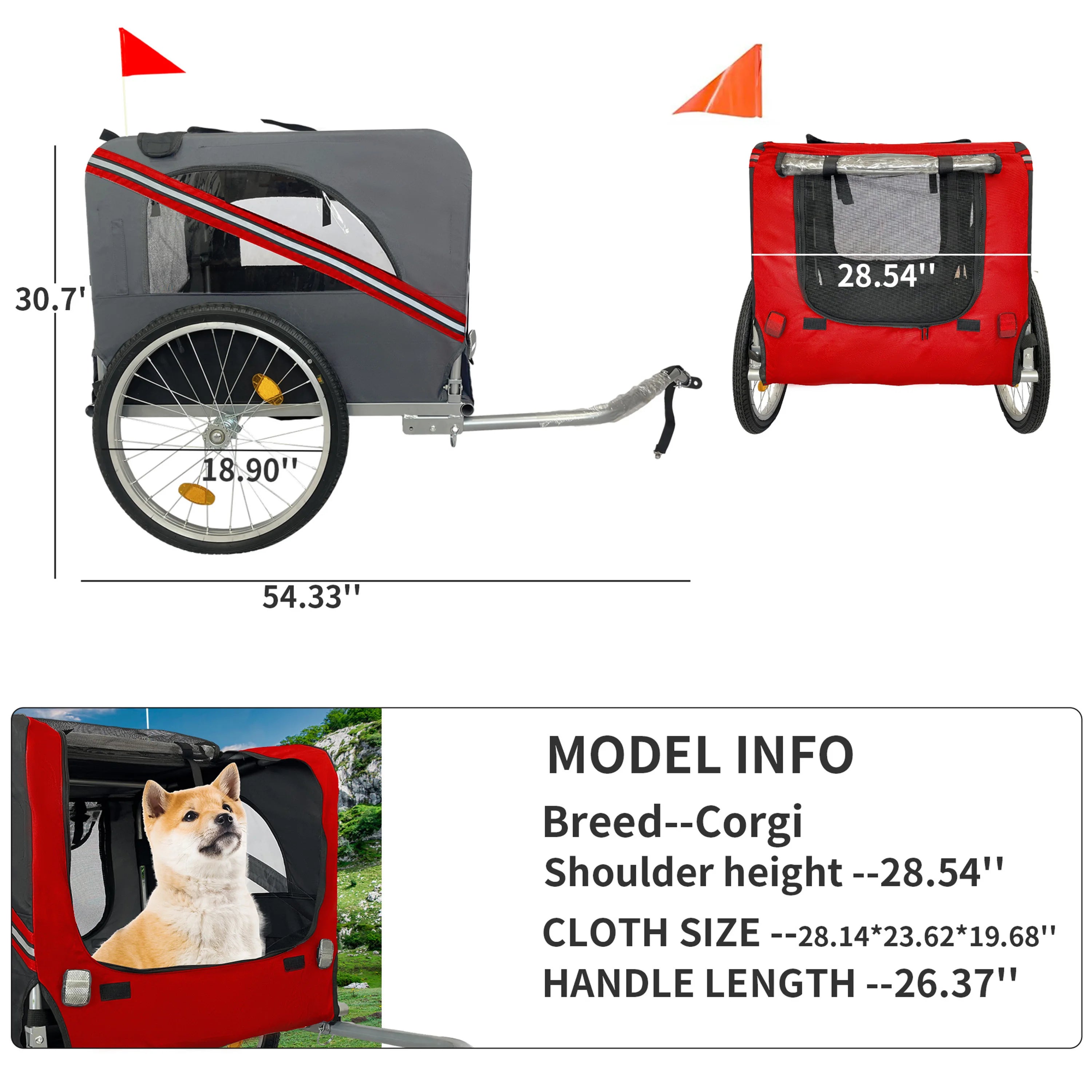 Dog Bike Trailer