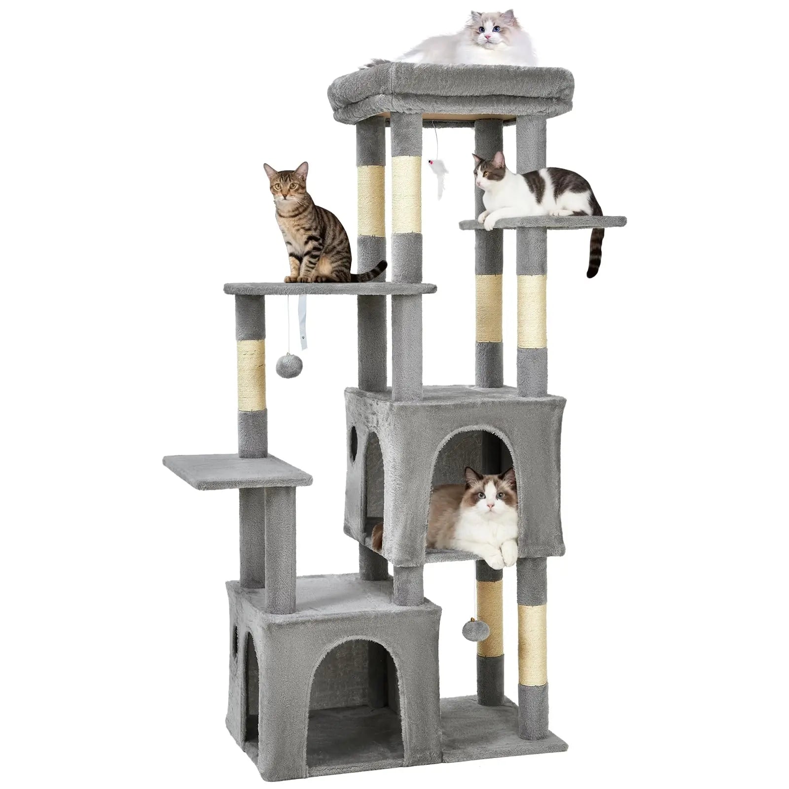 61" Heavy-Duty Cat Tree