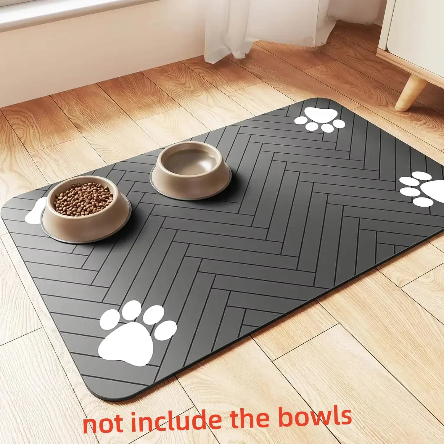 S,M,L absorbent Pet Feeding Mat