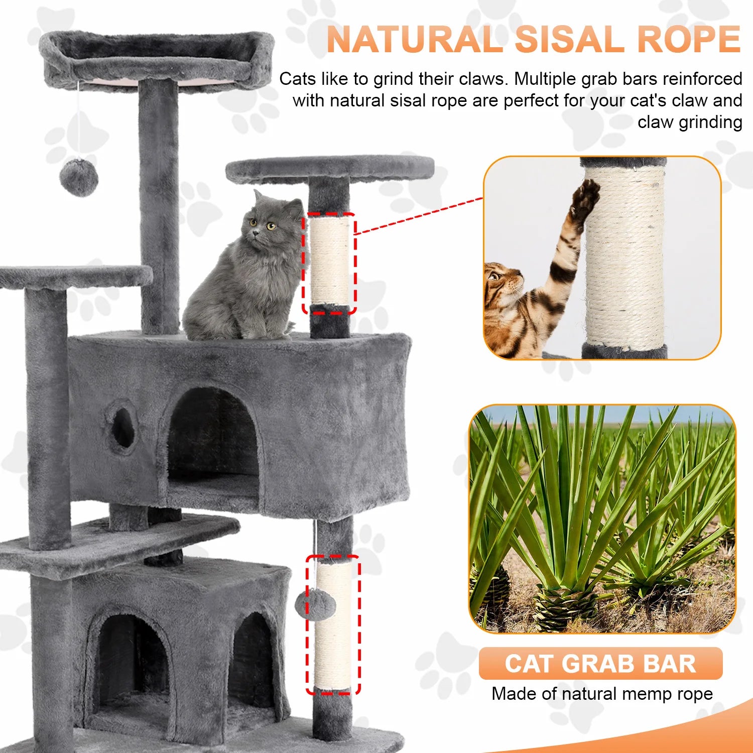 54/70 Inch Cat Tower