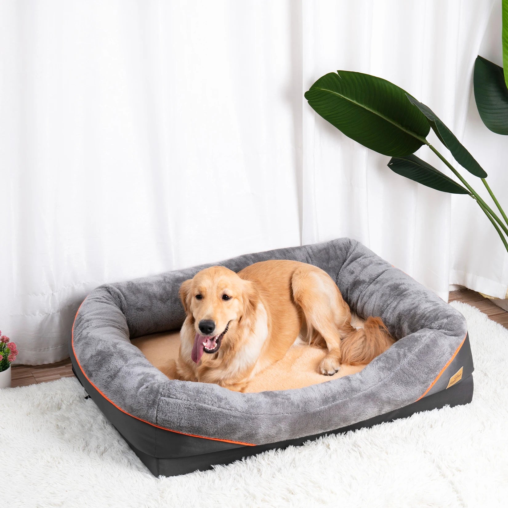 Large Dog Bed Soft Comfortable