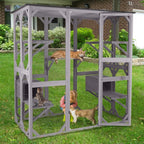 Cat Enclosure Wooden