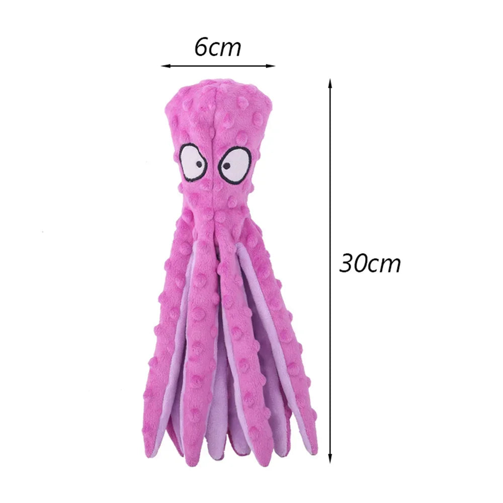 Octopus Plush Puppy Dog Chew
