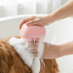 Shampoo Dispenser Silicone Brush