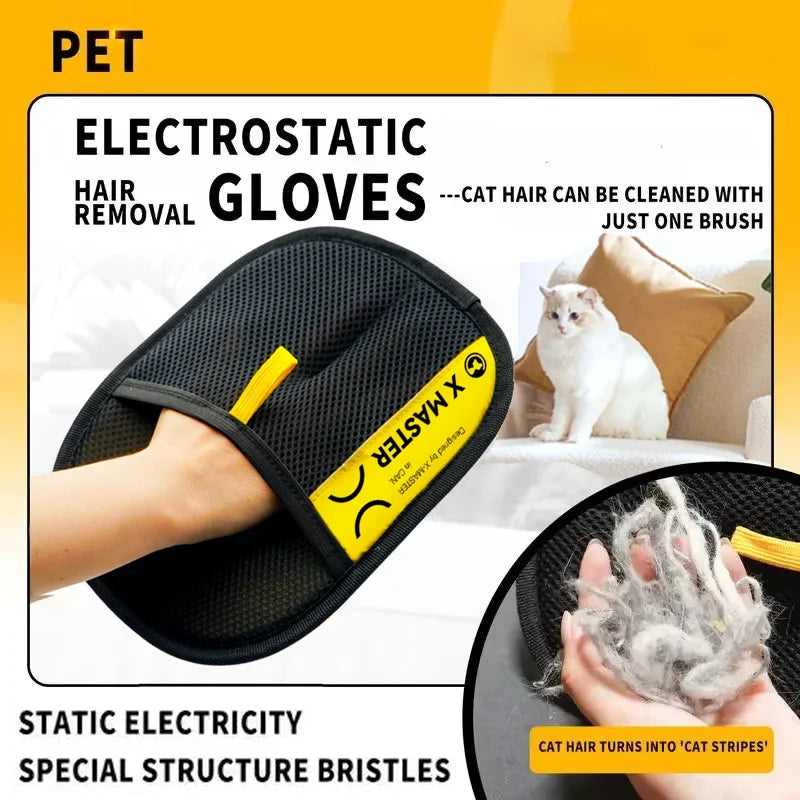 De-shedding Gloves