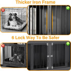 86.6" Large Dog Crate