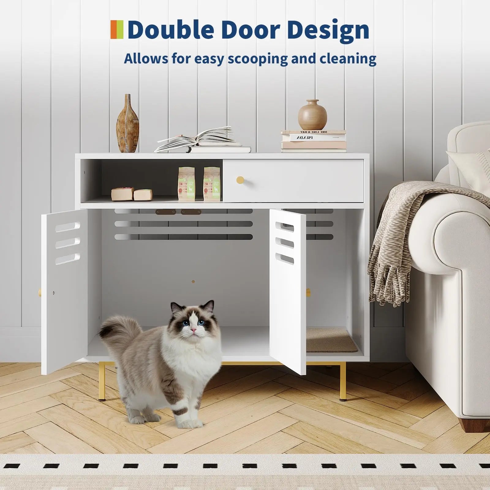 Cat Litter Box Enclosure