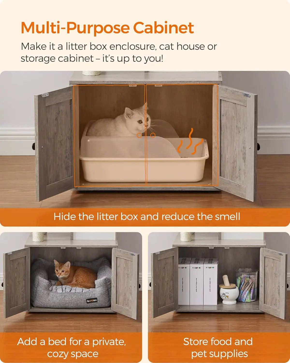 Cat Tree/Litter Box Enclosure
