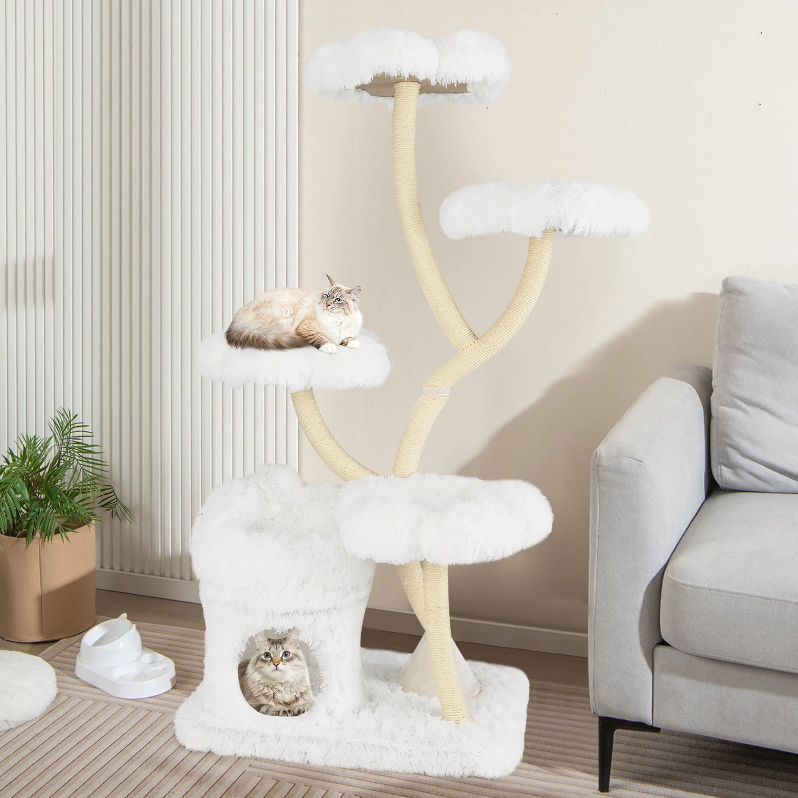Freestanding Cat Tower