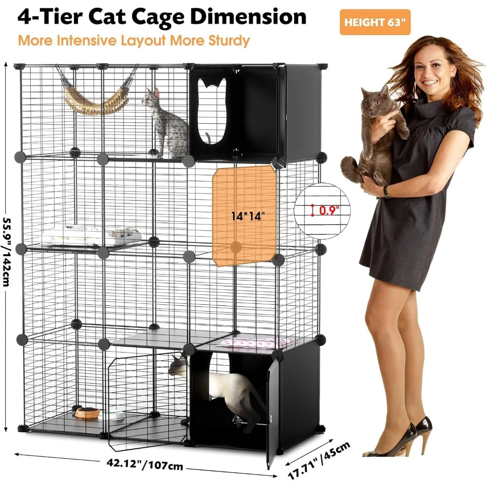 Cat Enclosure/Litter Box