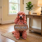 Poodle Statues Outdoor garden sculpture decor