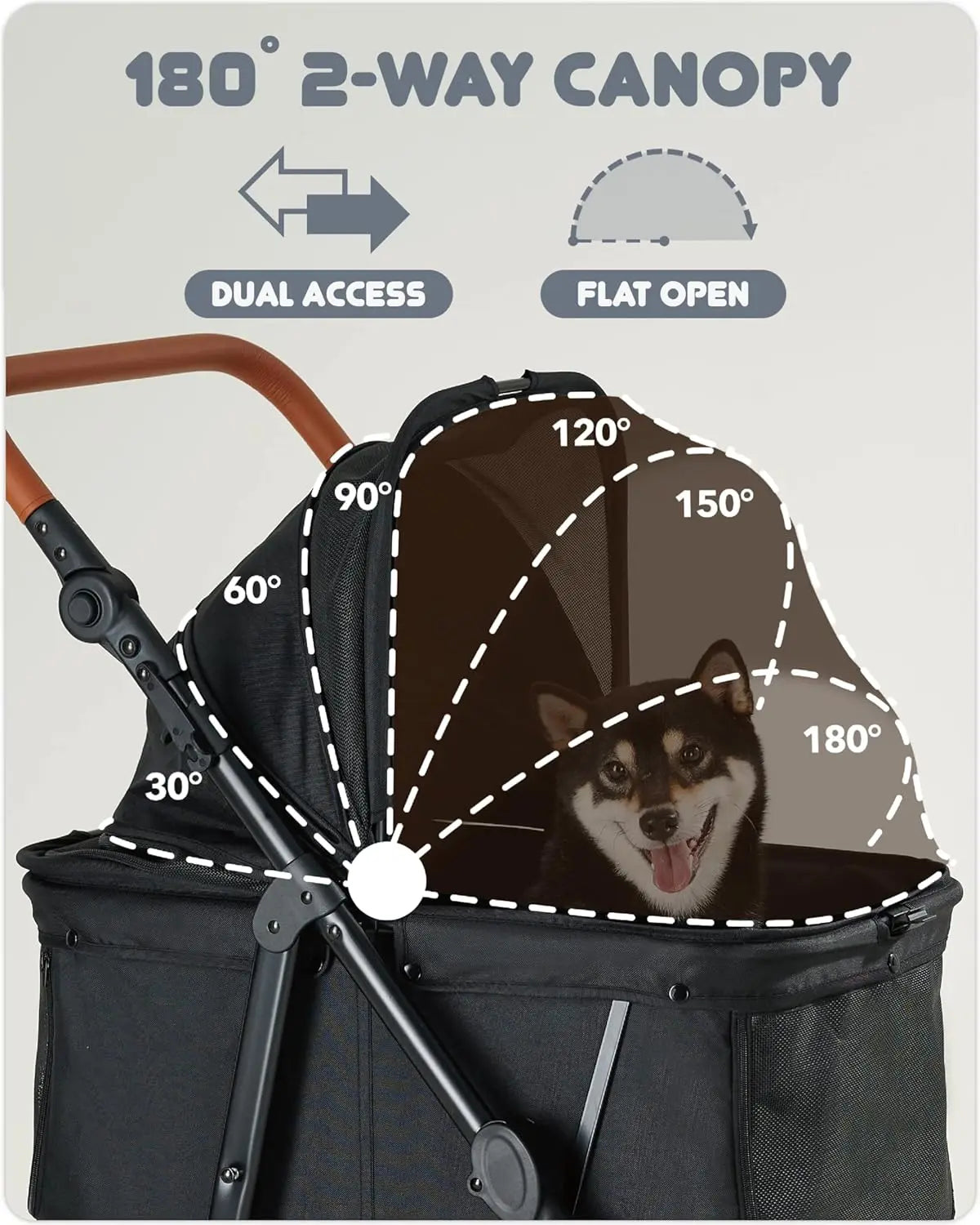 Medium Dog Stroller for Large Dogs