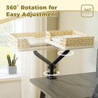 Cat Desk Bed, 360° Rotatable
