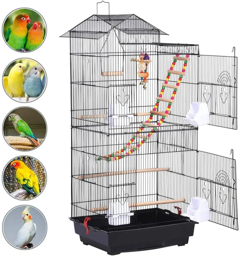 Large Bird Cage/Toys