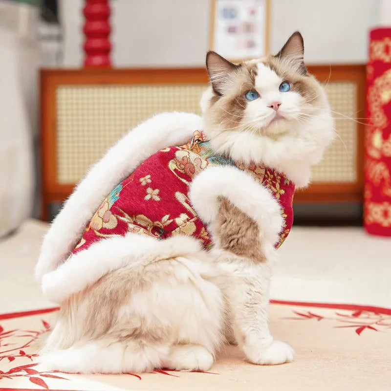 New Year's Pet Dog/Cat Clothing