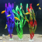 5/10pcs Plastic Aquarium Plants