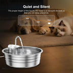 Cat Water Fountain Stainless Steel