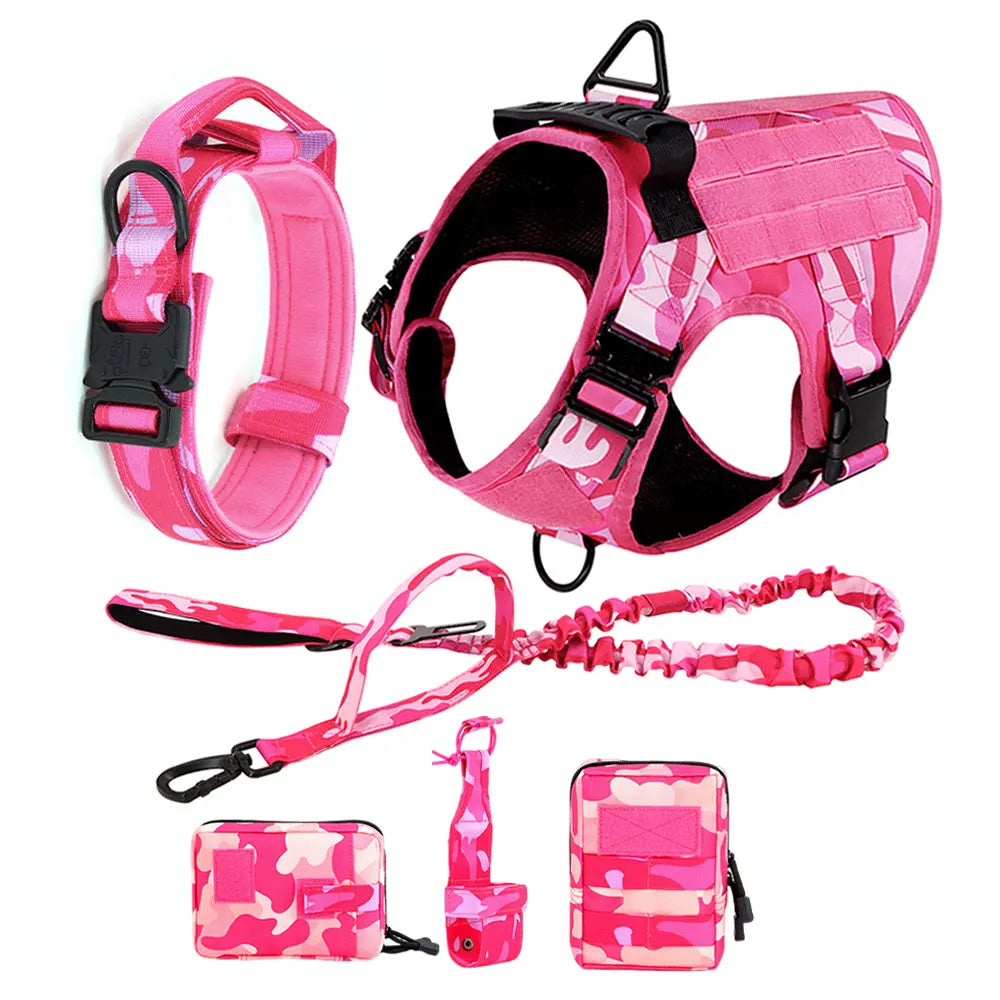 Military Pink Camouflage Harness