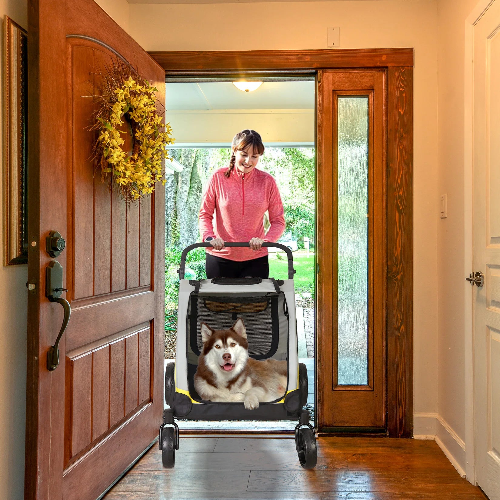 Premium Dog Stroller Pram