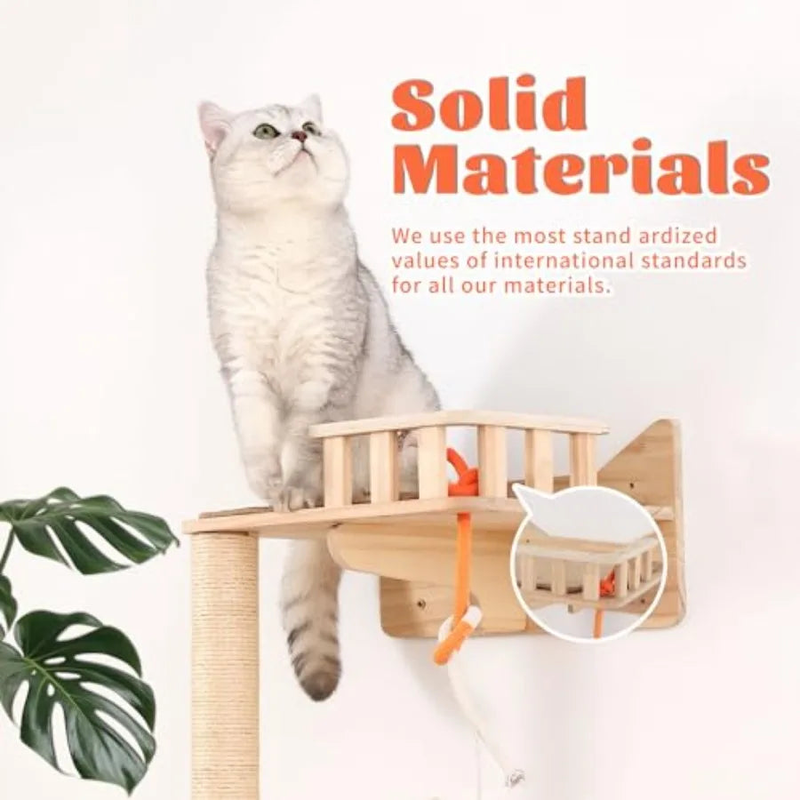 Wall Mounted Cat Tree