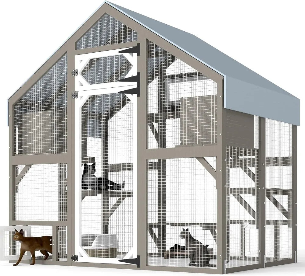 71" Large Cat Enclosure