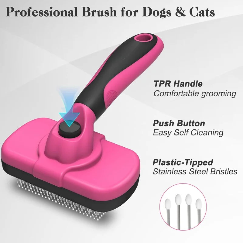 Self Cleaning Slicker Brush