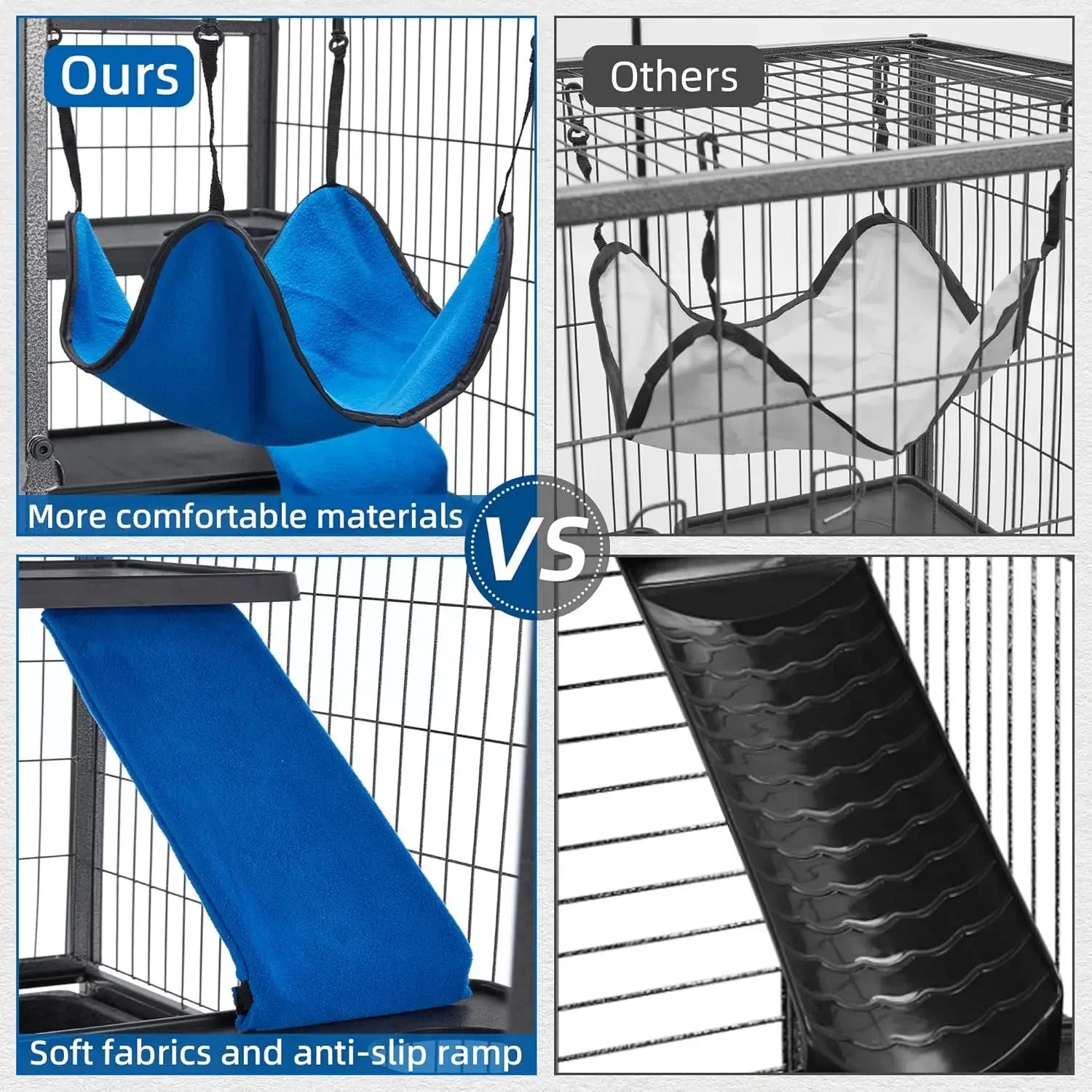 45''H Metal Small Animal Cages