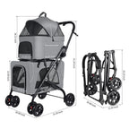 Double Pet Stroller