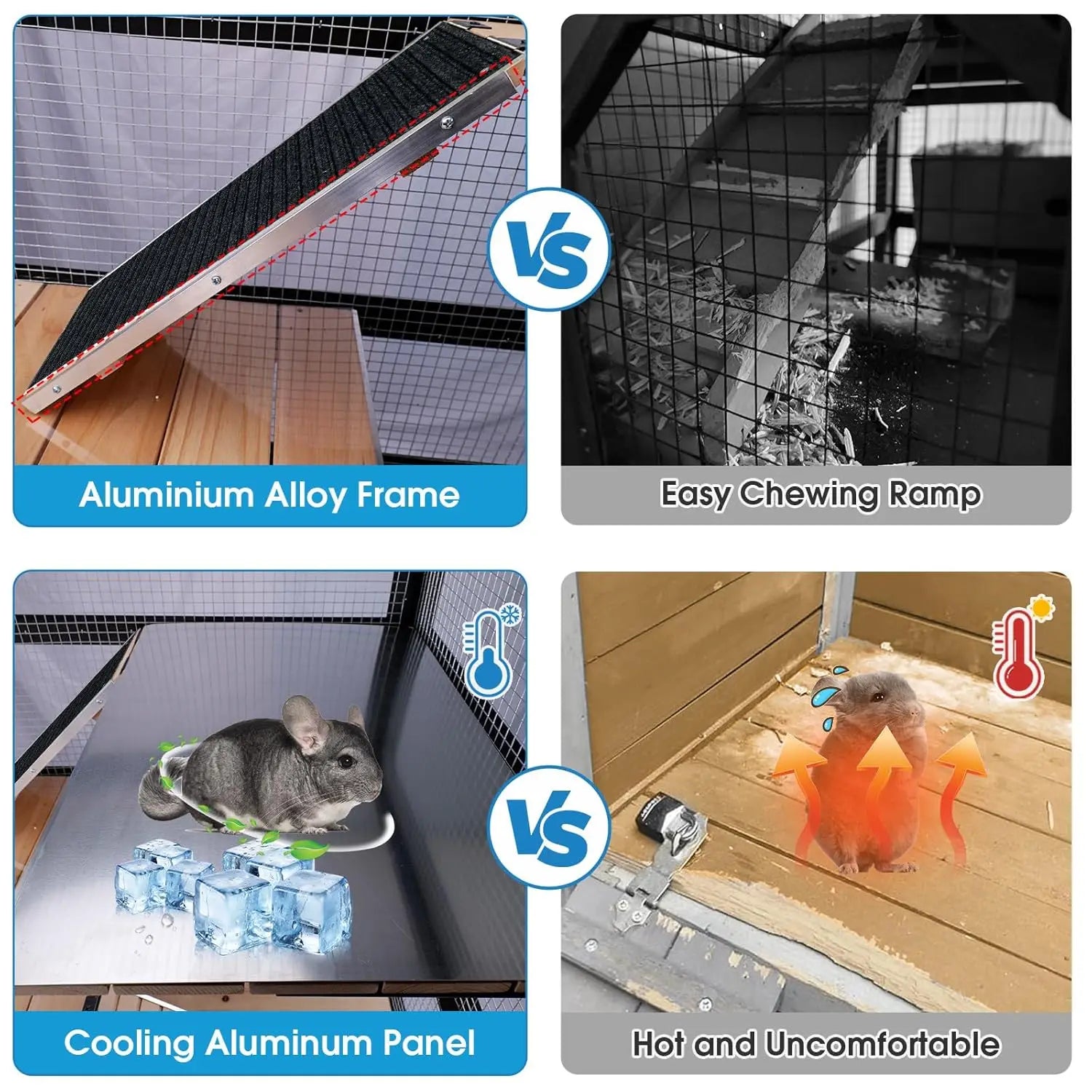 Stainless Steel Small Animal Habitat