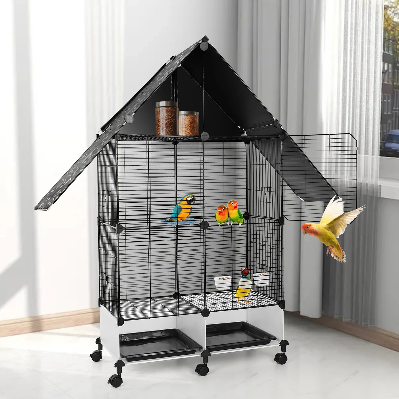 Large 2 Tier Bird Cage