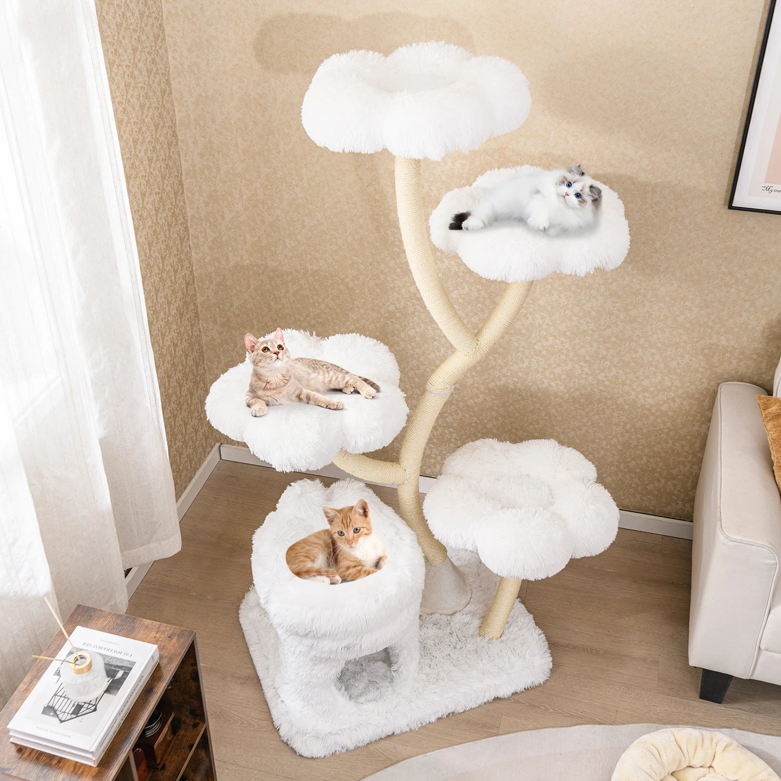Freestanding Cat Tower
