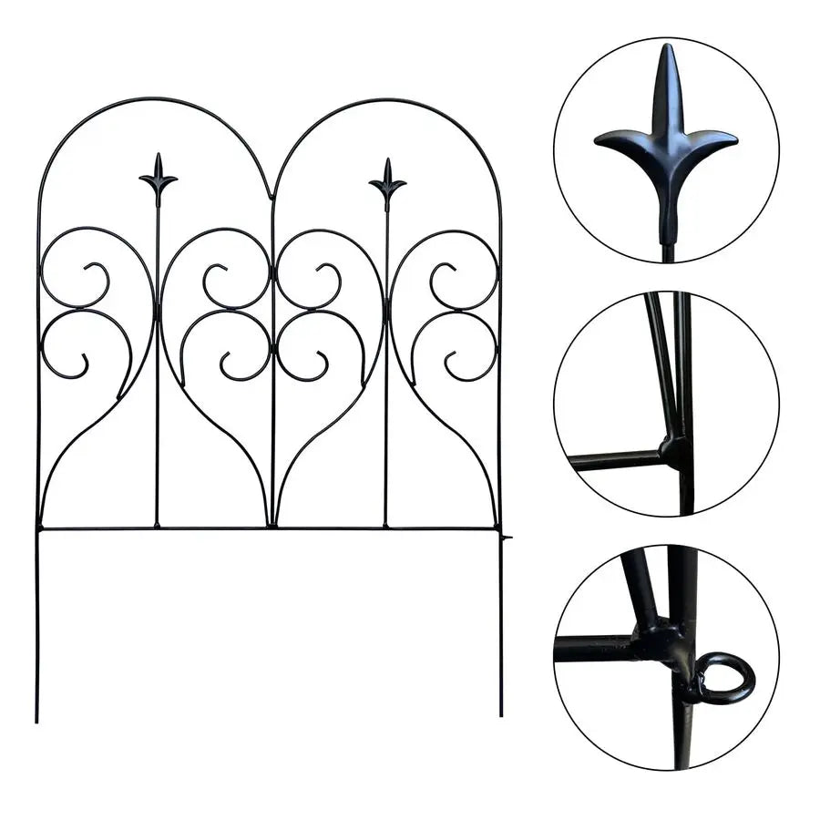 Garden Fence Rustproof Metal