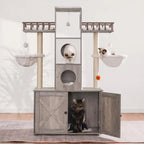 Cat Tree/Litter Box Enclosure