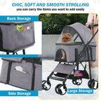 Pet Stroller/Detachable Jogger Stroller