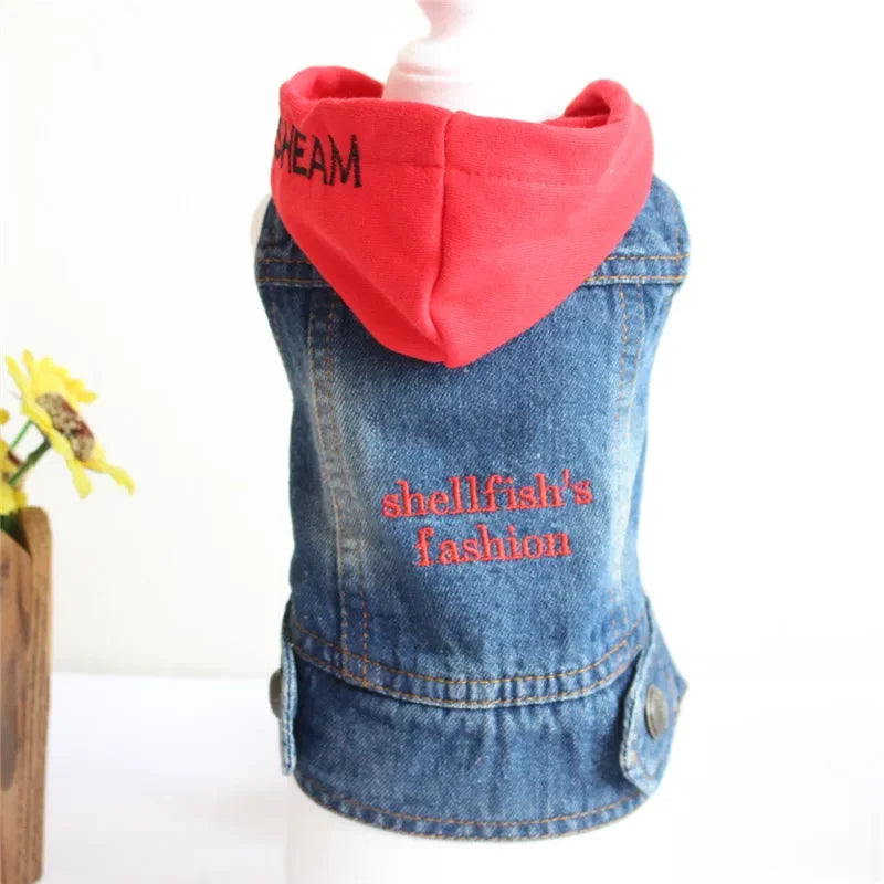 Denim Dog Clothes