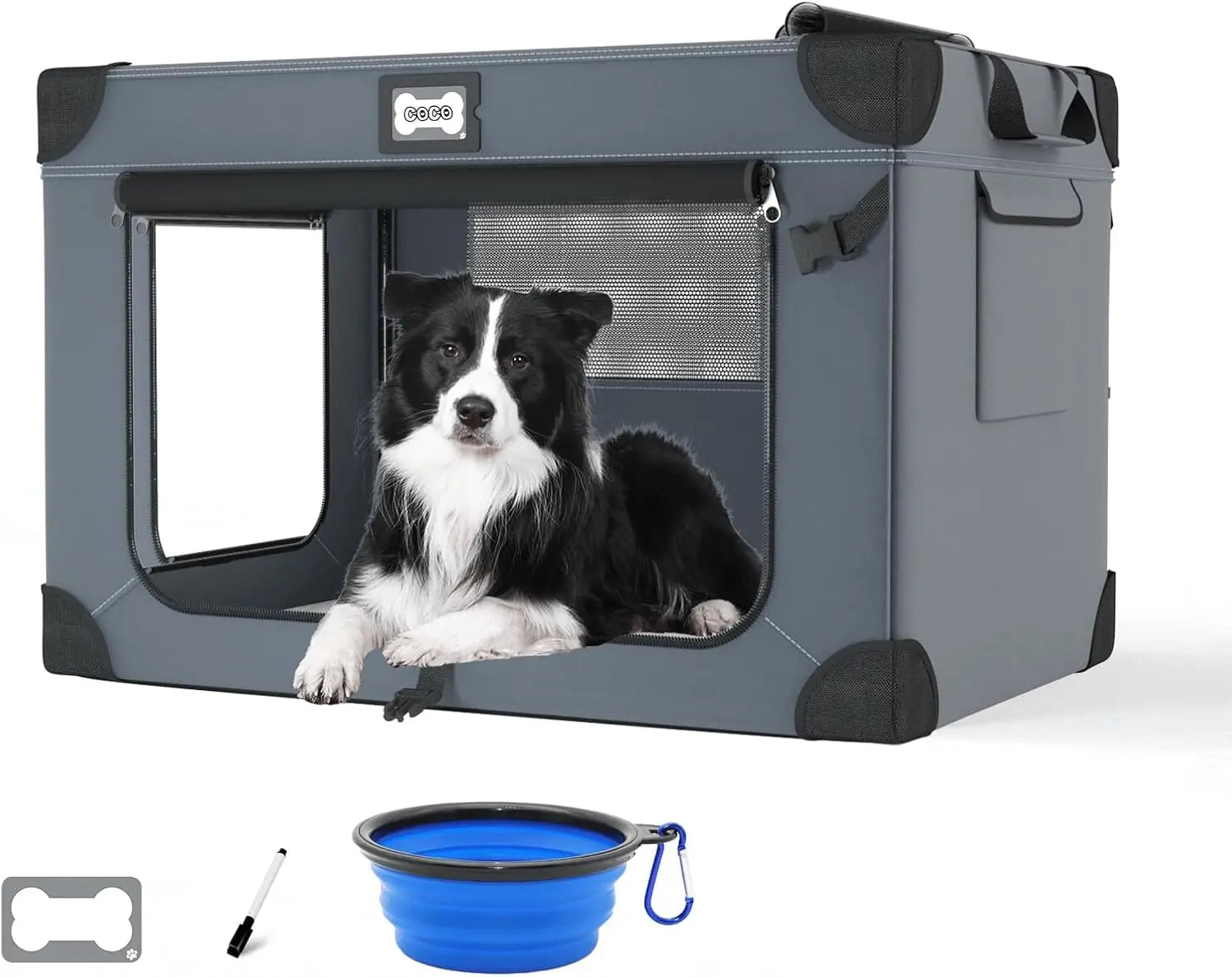 36 Inch Portable Soft Dog Crate