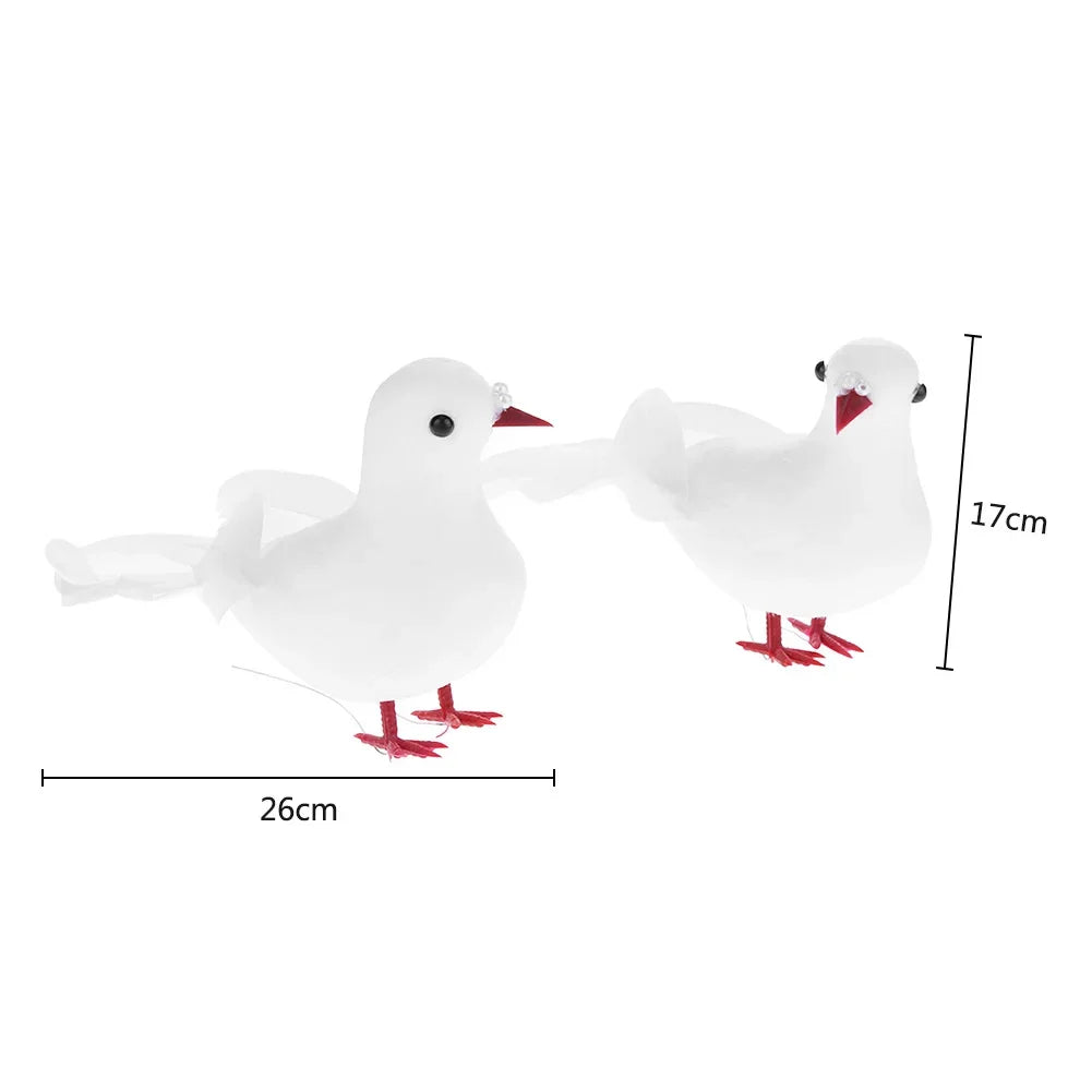 Artificial White Pigeon...