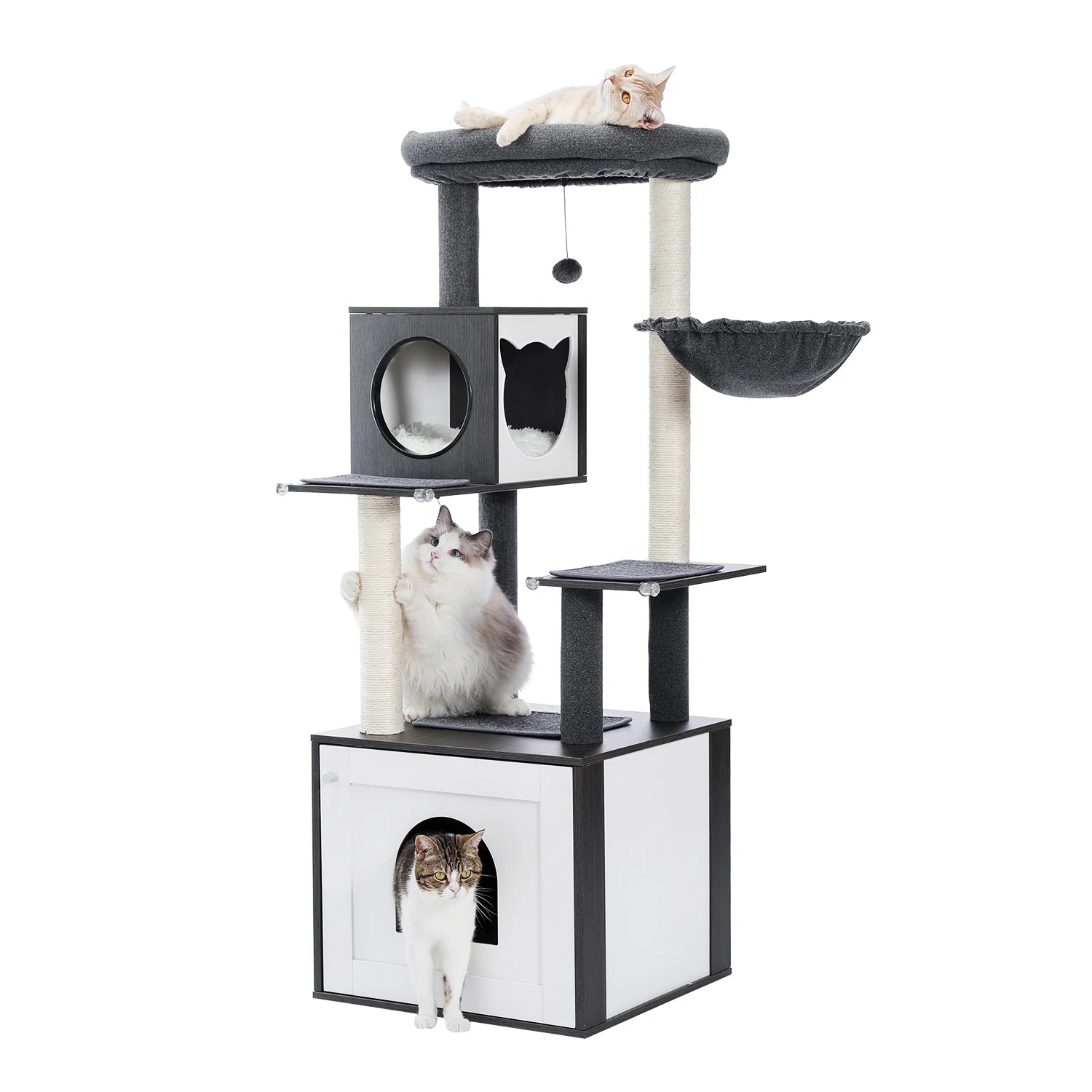 Cat Tree/Litter Box Enclosure