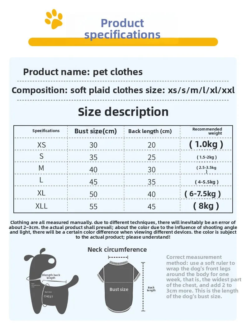 Cute Print Cat Clothes Suit