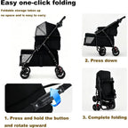 Double Stroller for M/S Dogs/Cats