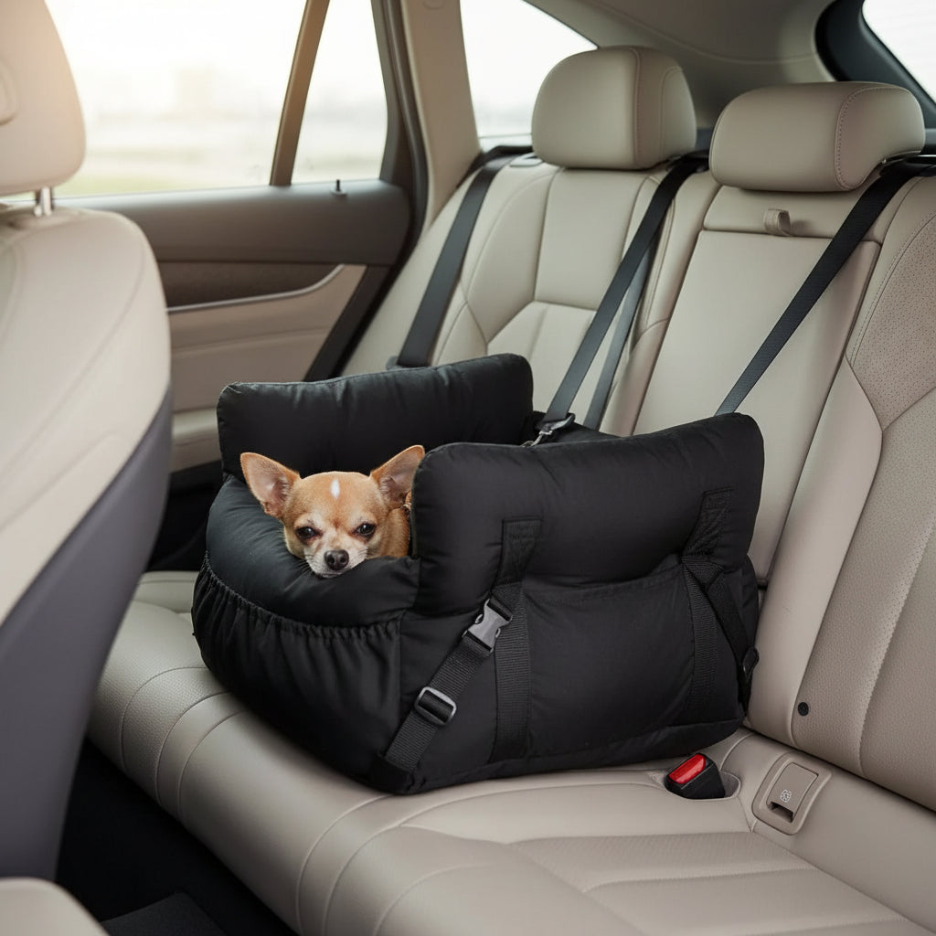 Dog Car Seat with Safety Belt