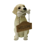 outdoor labrador retriever statue