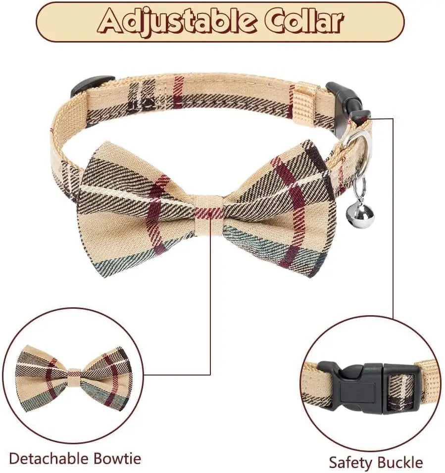 Adjustable Harness Collar Leash Set