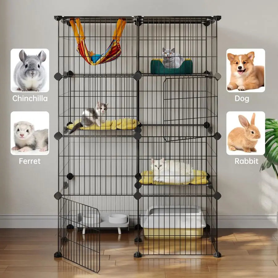 Large Cat Cages 47.2 In Enclosures