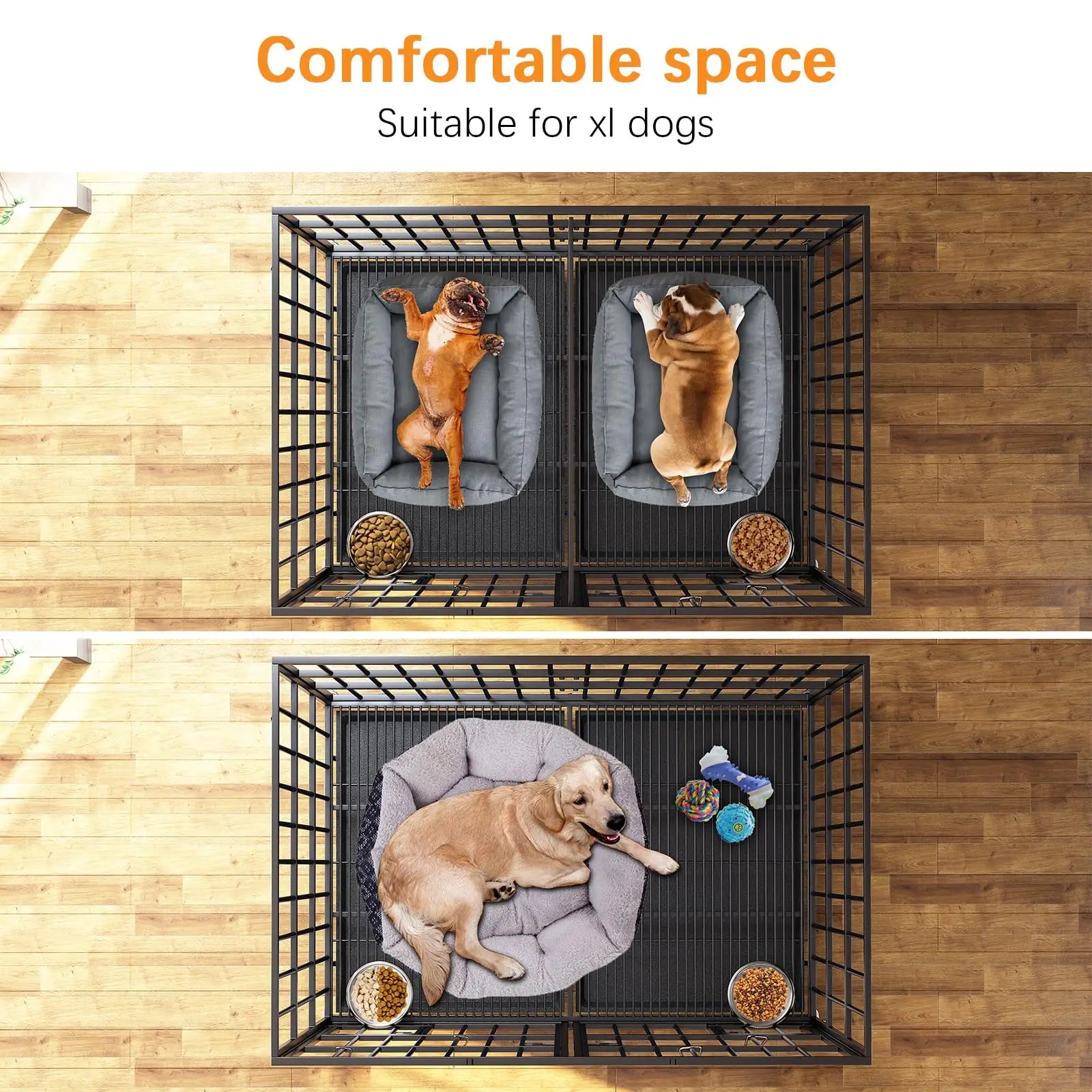 42" Heavy Duty Dog Crate