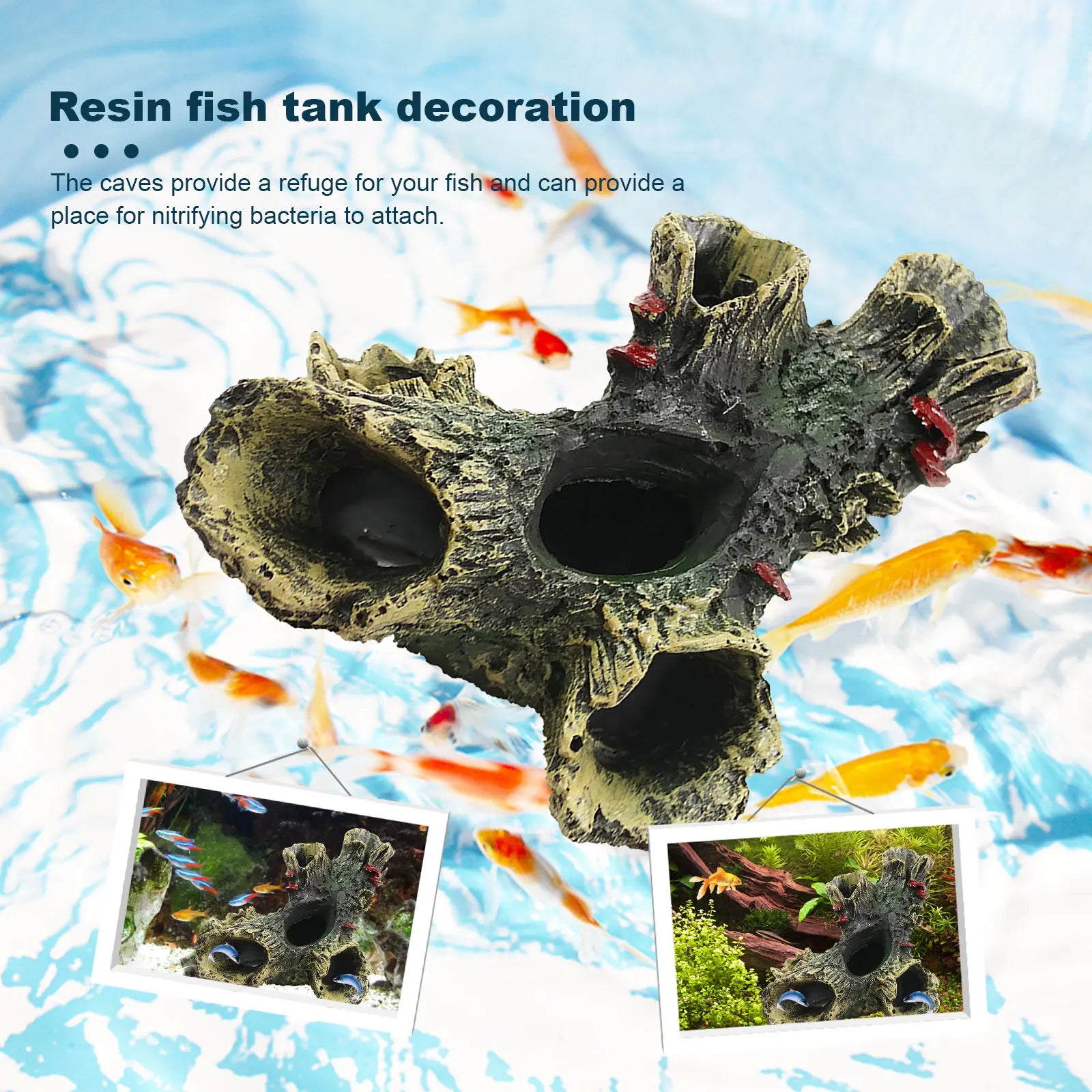 Fish Tank Escape Hole Ornament