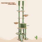 Floor to Ceiling Cat Tree for Indoor