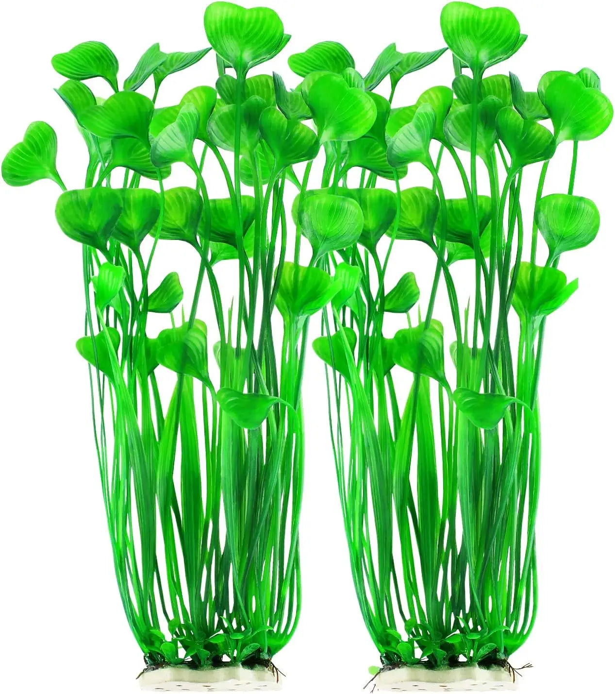 2 Pack Tall Artificial Aquarium Plants
