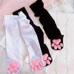 1 Pair 3D Cat Paw Socks