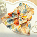 Cute Dog Floral Dress